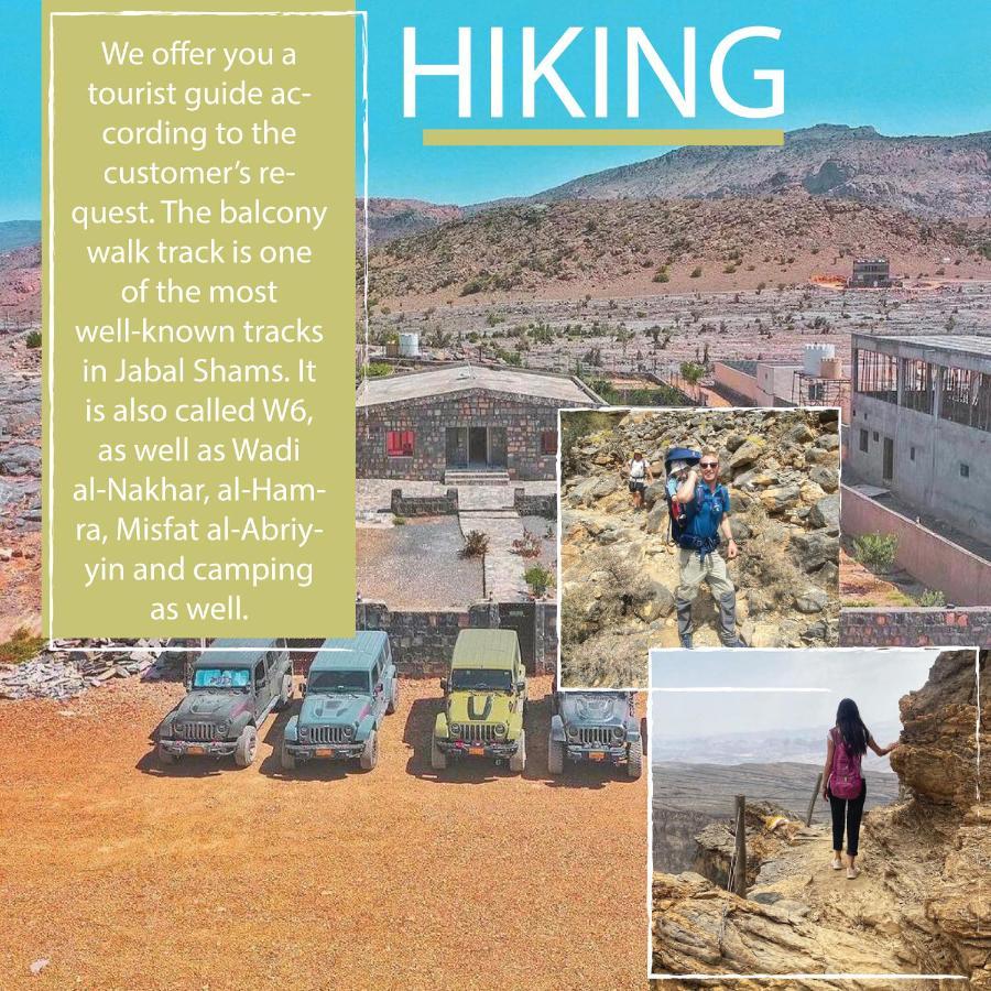 Jabal Shams Mountain Rest House Al Hub Exteriör bild