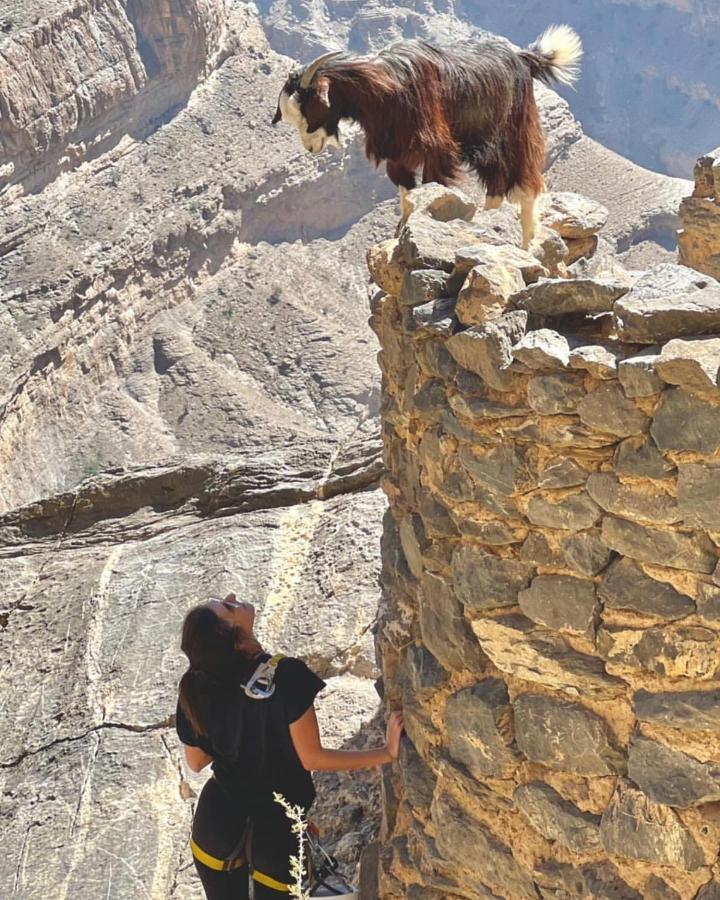 Jabal Shams Mountain Rest House Al Hub Exteriör bild