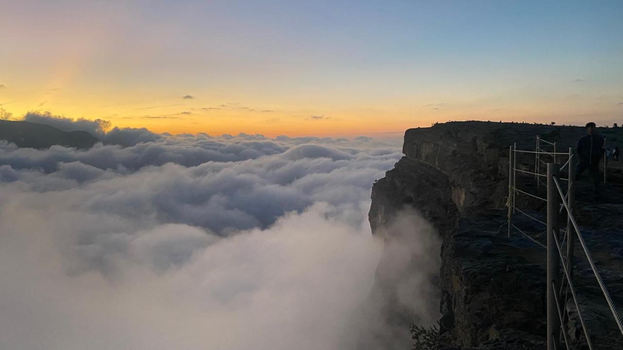 Jabal Shams Mountain Rest House Al Hub Exteriör bild